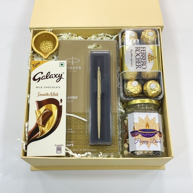 Golden Corporate Diwali Hamper